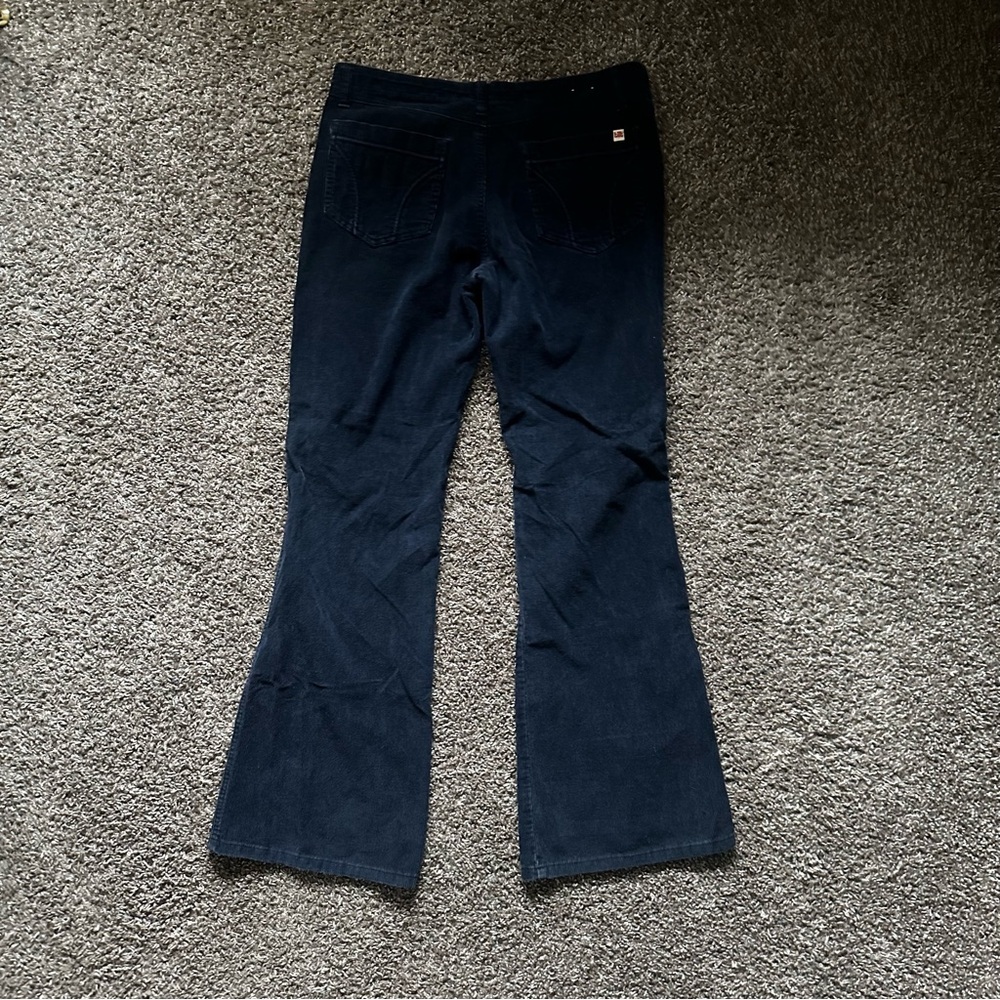 Y2K Tilt Navy Corduroy Wide Leg Pants Size 9 Skater Streetwear 2000s - Picture 4 of 8